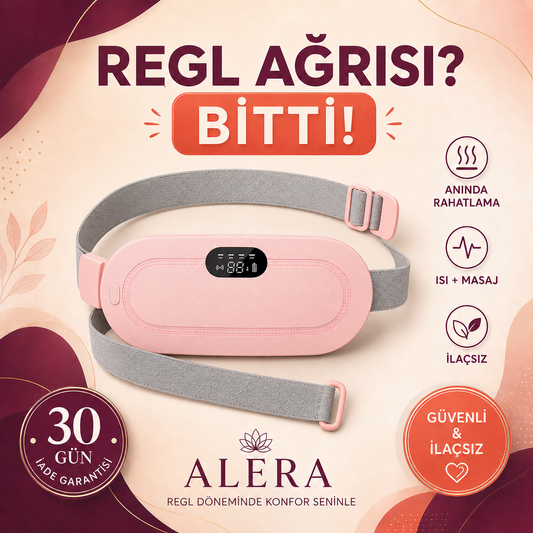 Alera Isı ve Masajlı Regl Konfor Kemeri