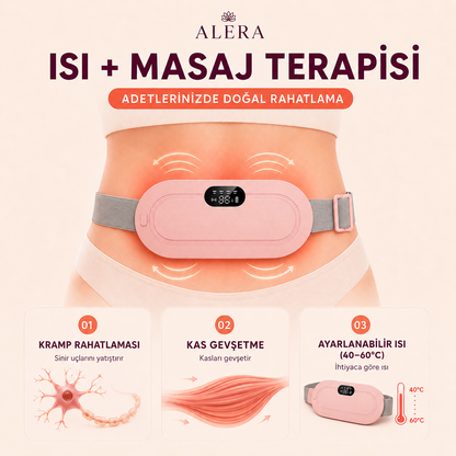 Alera Isı ve Masajlı Regl Konfor Kemeri