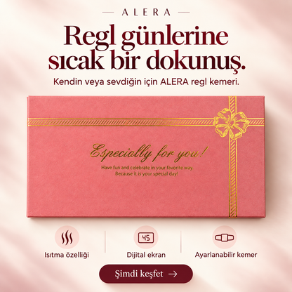 Alera Isı ve Masajlı Regl Konfor Kemeri