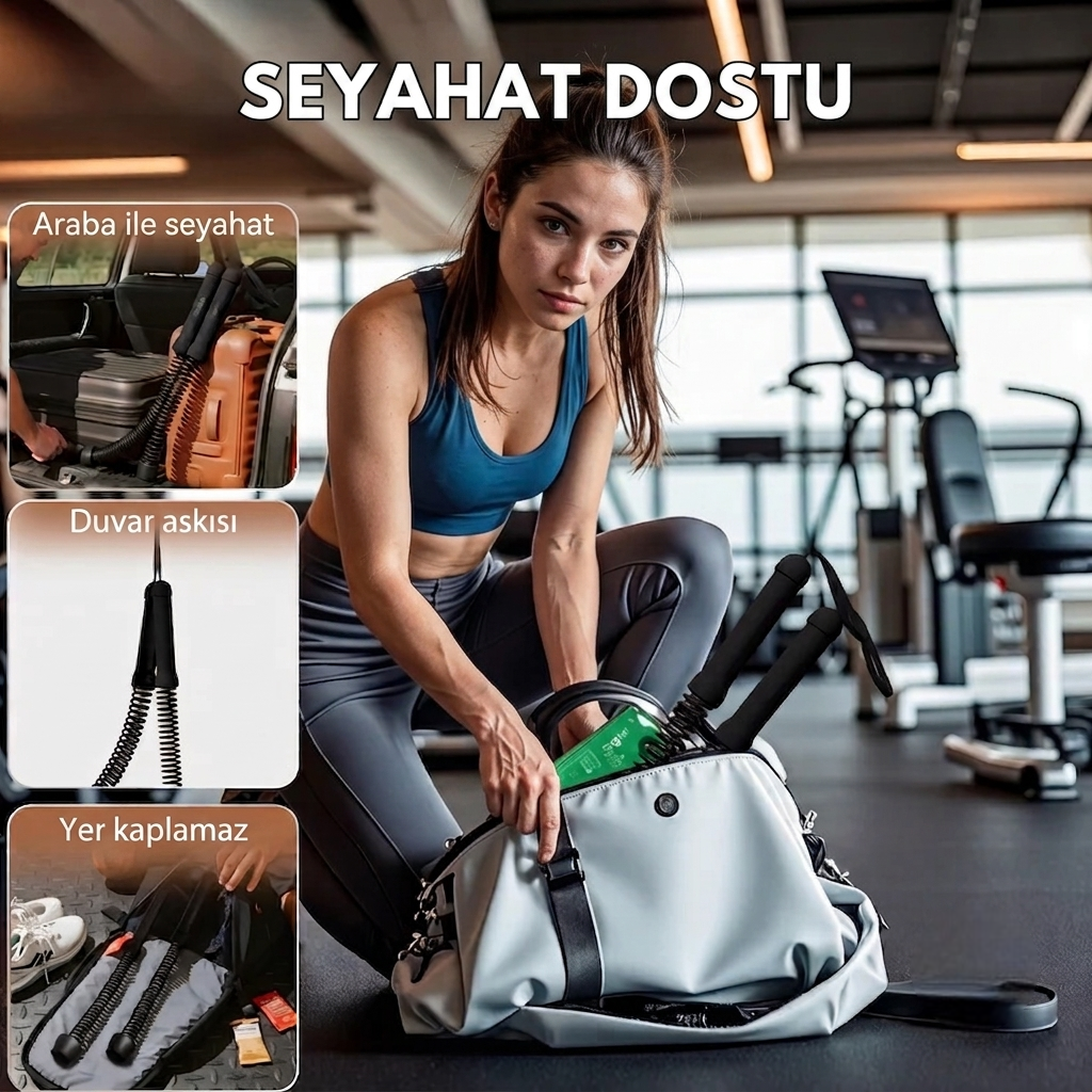 İpsiz Battle Rope Antrenman Seti