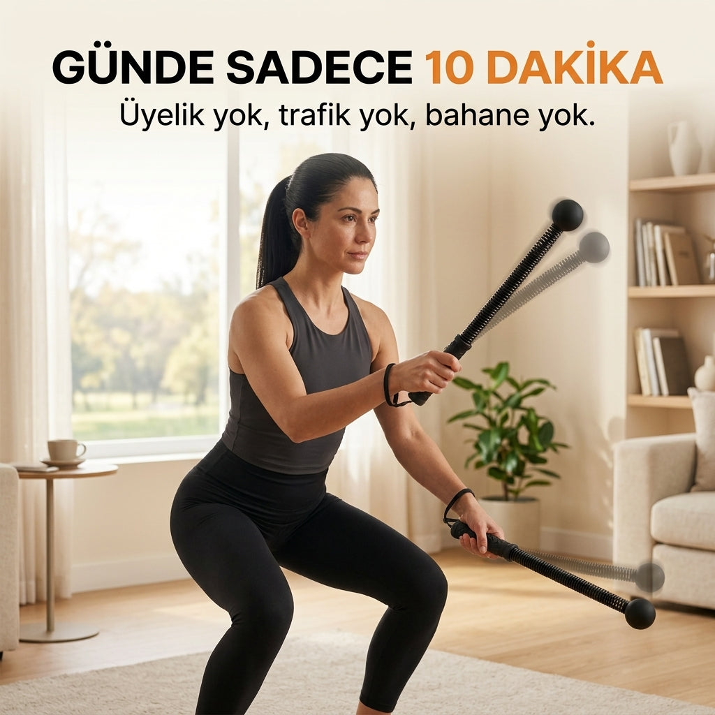 İpsiz Battle Rope Antrenman Seti