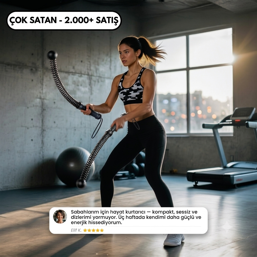 İpsiz Battle Rope Antrenman Seti