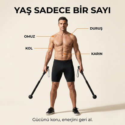 İpsiz Battle Rope Antrenman Seti