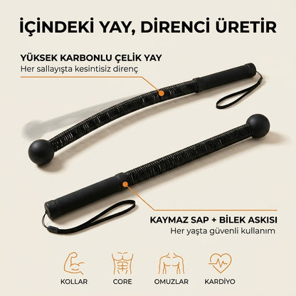 İpsiz Battle Rope Antrenman Seti